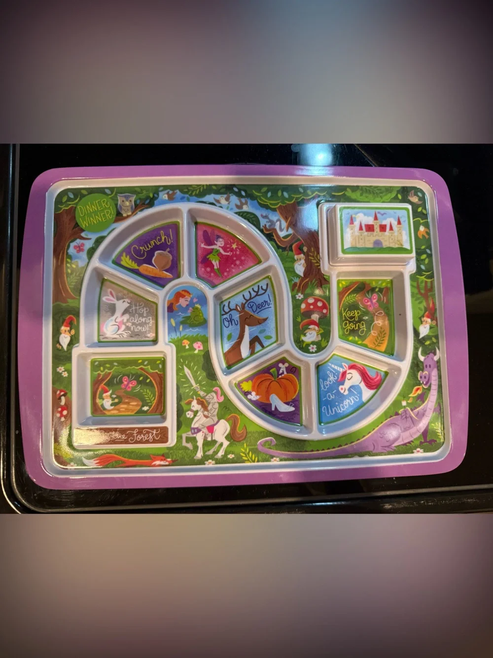 Fred and friends dinner winner plate. New.